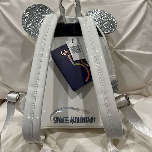Loungefly Disney Space Mountain Mickey Mouse Main Attraction Backpack NWT - Picture 6 of 7